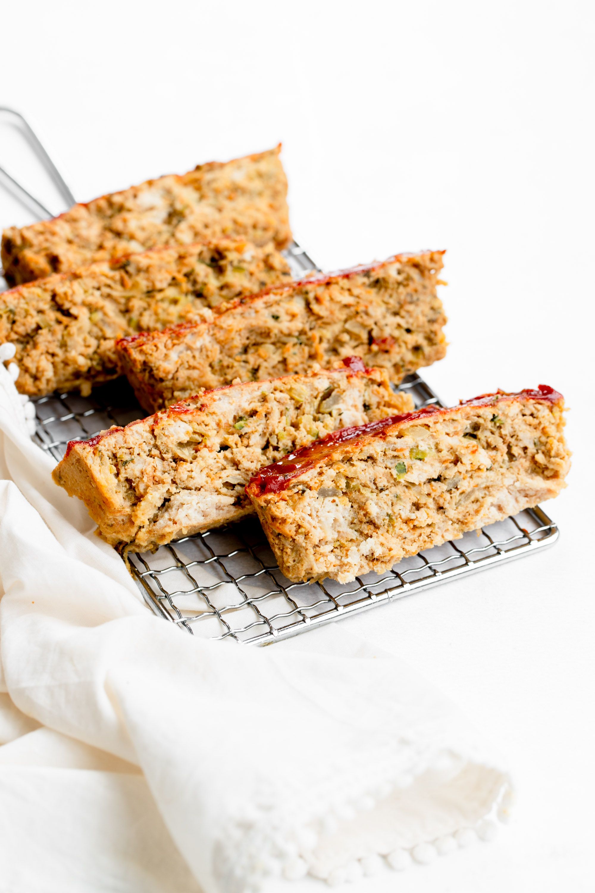 Sheet Pan Healthy Turkey Meatloaf (Grain Free, Egg Free)