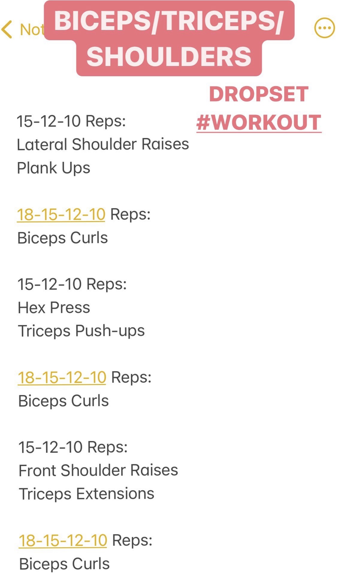 Biceps and Triceps Workout Plan