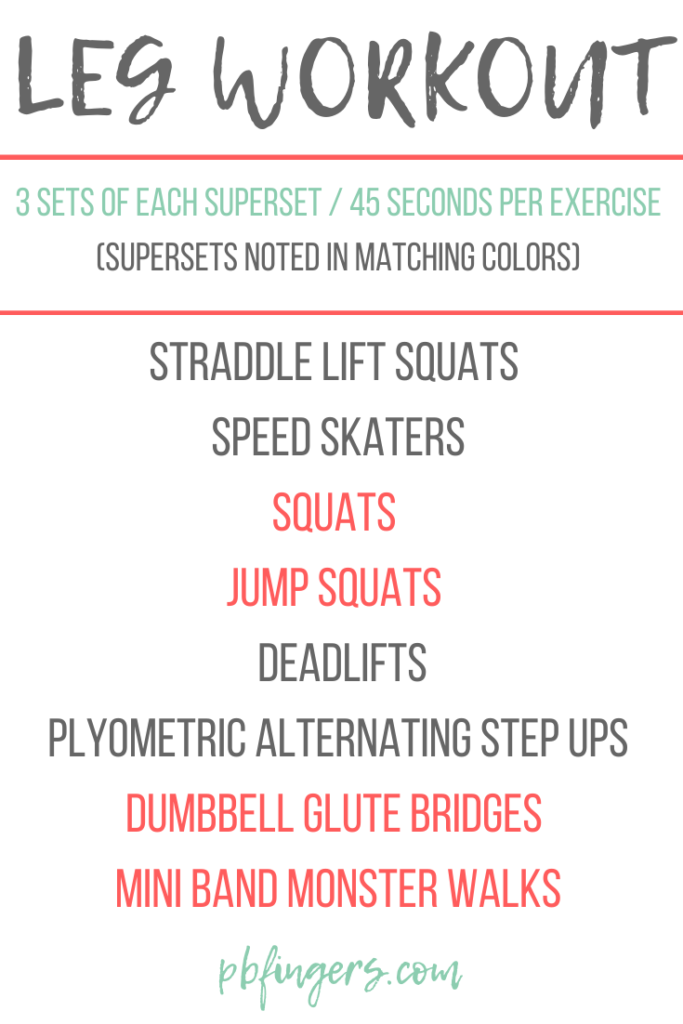 burn boot camp leg workout