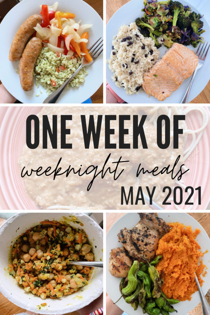 week of weeknight meals