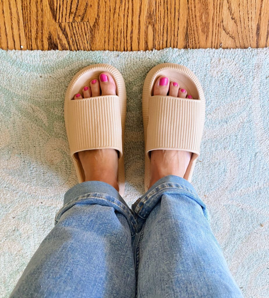 pillow slipper slides