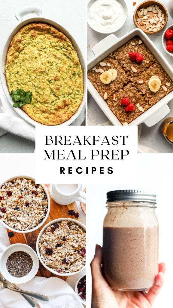 Breakfast Meal Prep Recipes