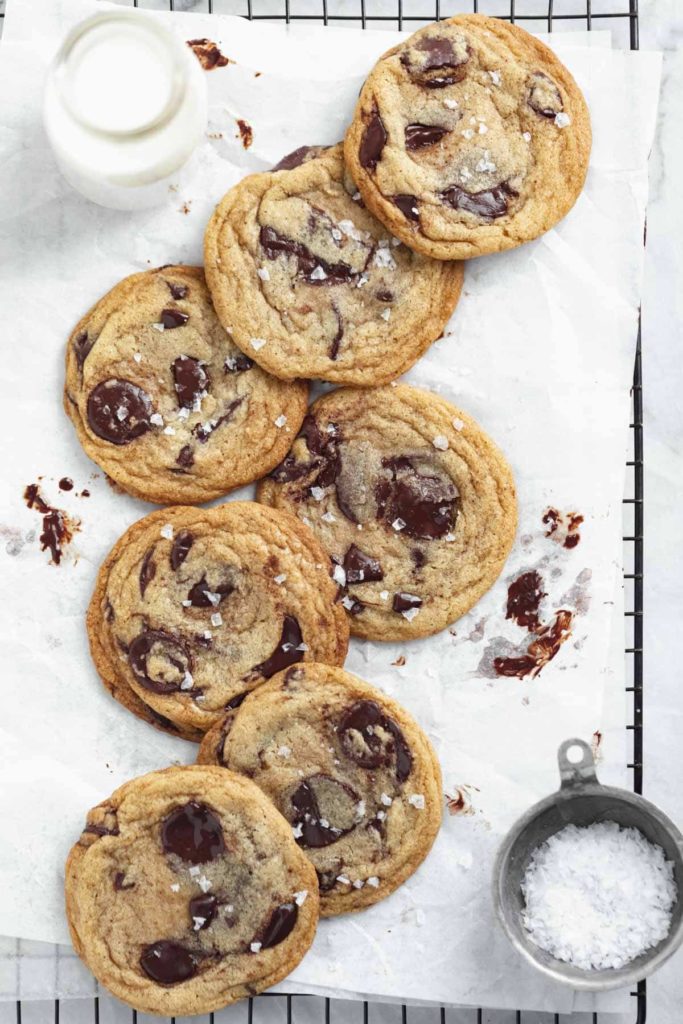 brown butter chocolate chip cookies