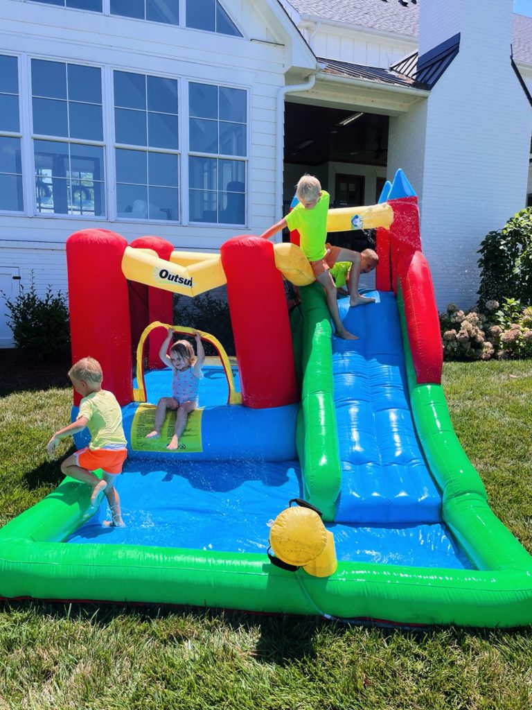 water bounce house