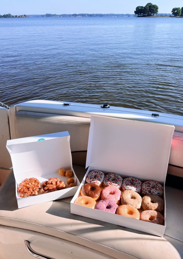donut boat ride