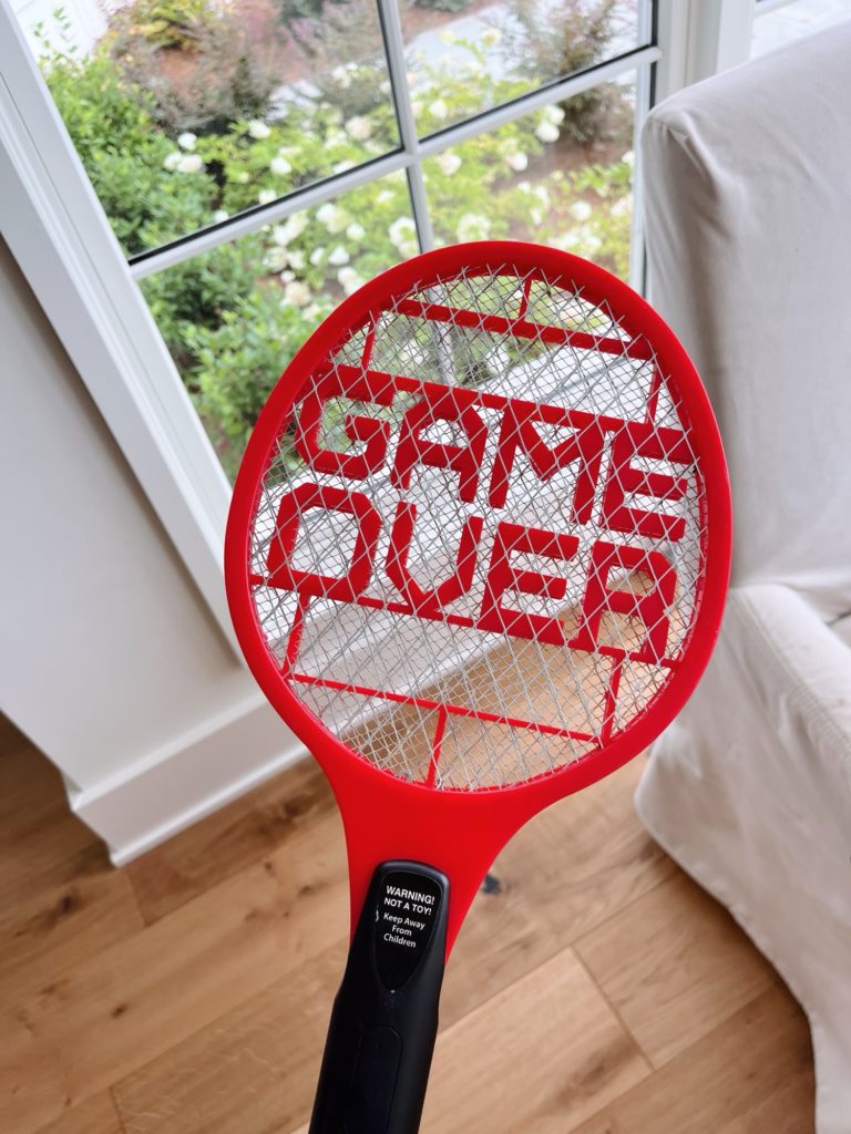 electric racket fly swatter