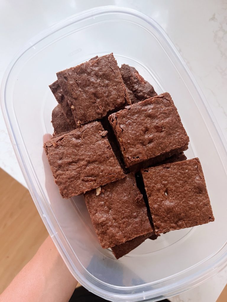 baker's one bowl brownies