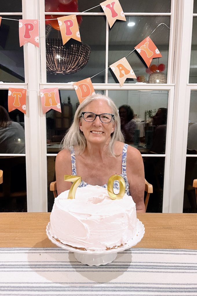 70th birthday celebration mom
