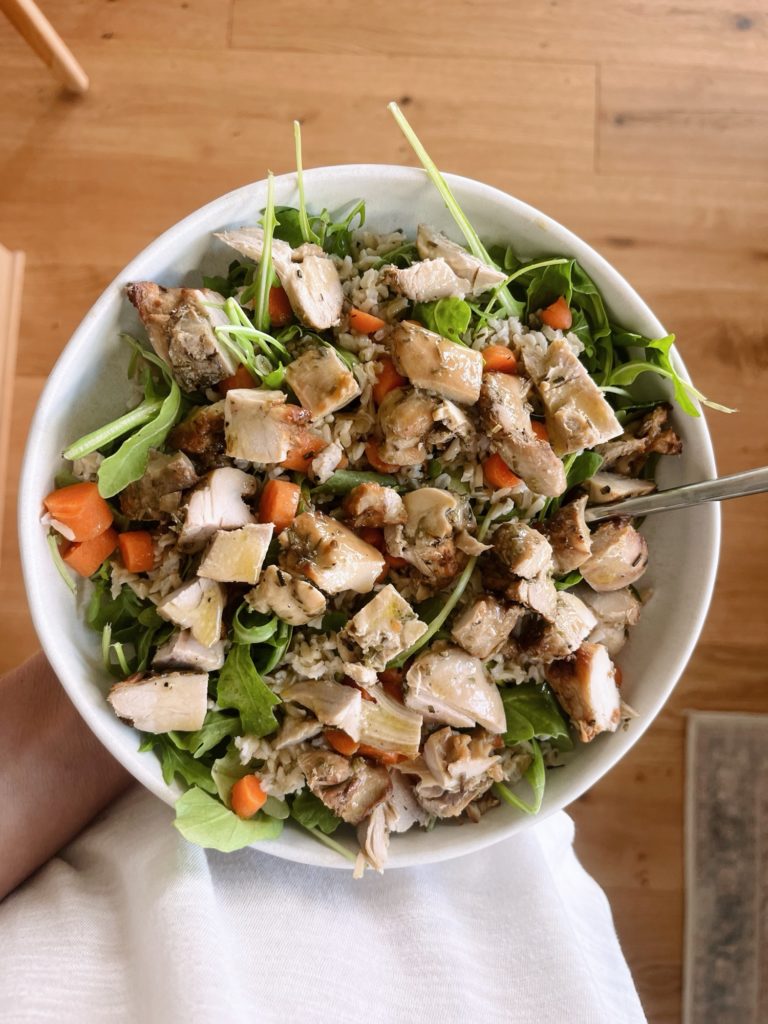 chicken salad bowl