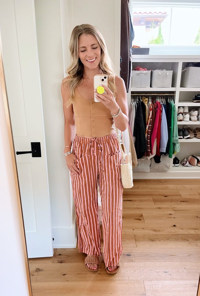 free people stripe pants amazon