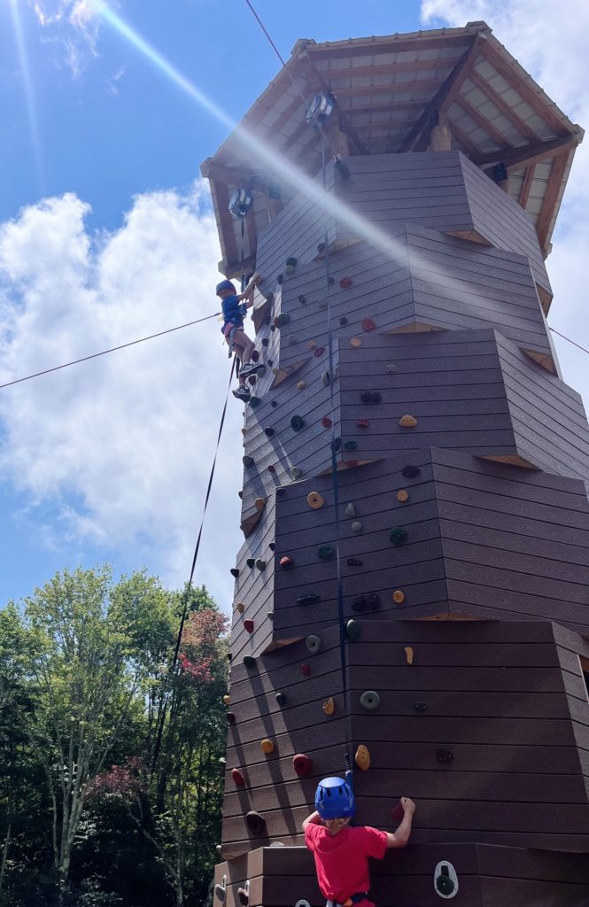 rock climbing banner elk