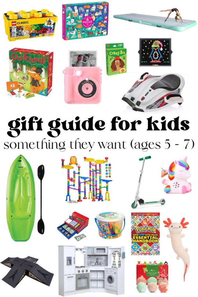 something they want gift ideas ages 5-7