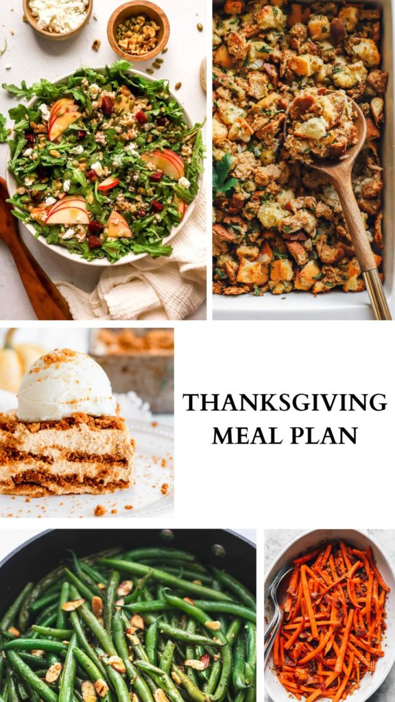 Thanksgiving Dinner Meal Plan