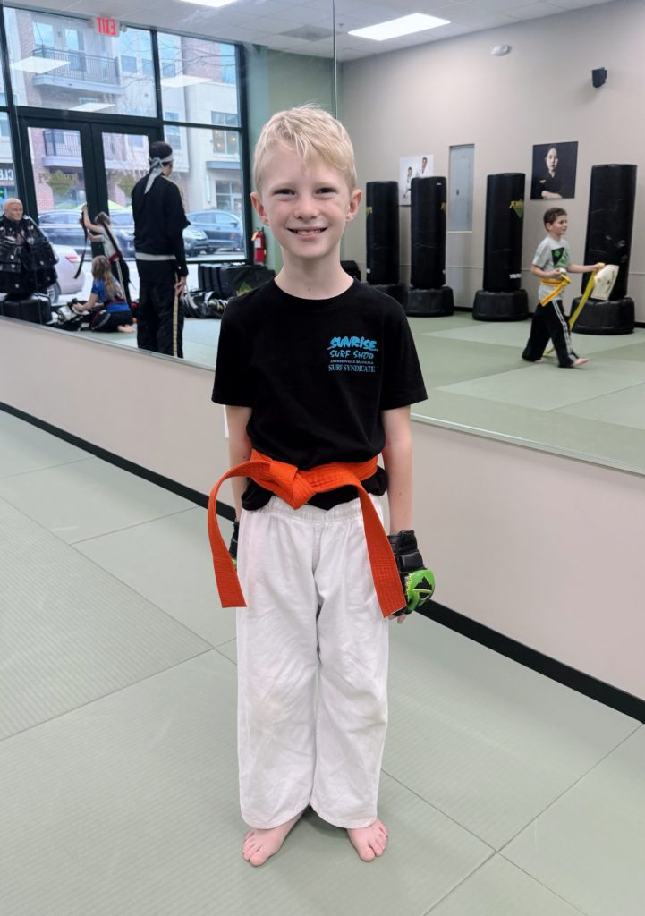 chase orange belt 9 years old