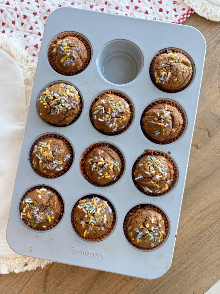 whole wheat pumpkin muffins