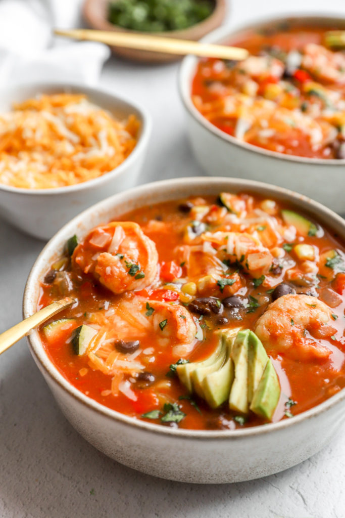 southwest shrimp soup